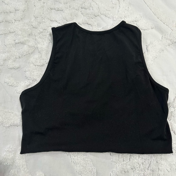 Ladies' Vacay Mode Print Round Neck Tank Top - Picture 4 of 5